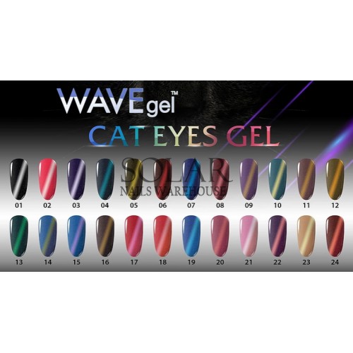 1Wave CatEye Gel 0.5 oz, Solar Nails Warehouse